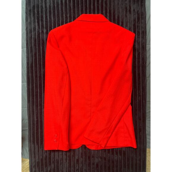 Vintage Toffee Women’s Red Dress Suit Blazer Size Medium - Picture 5 of 7